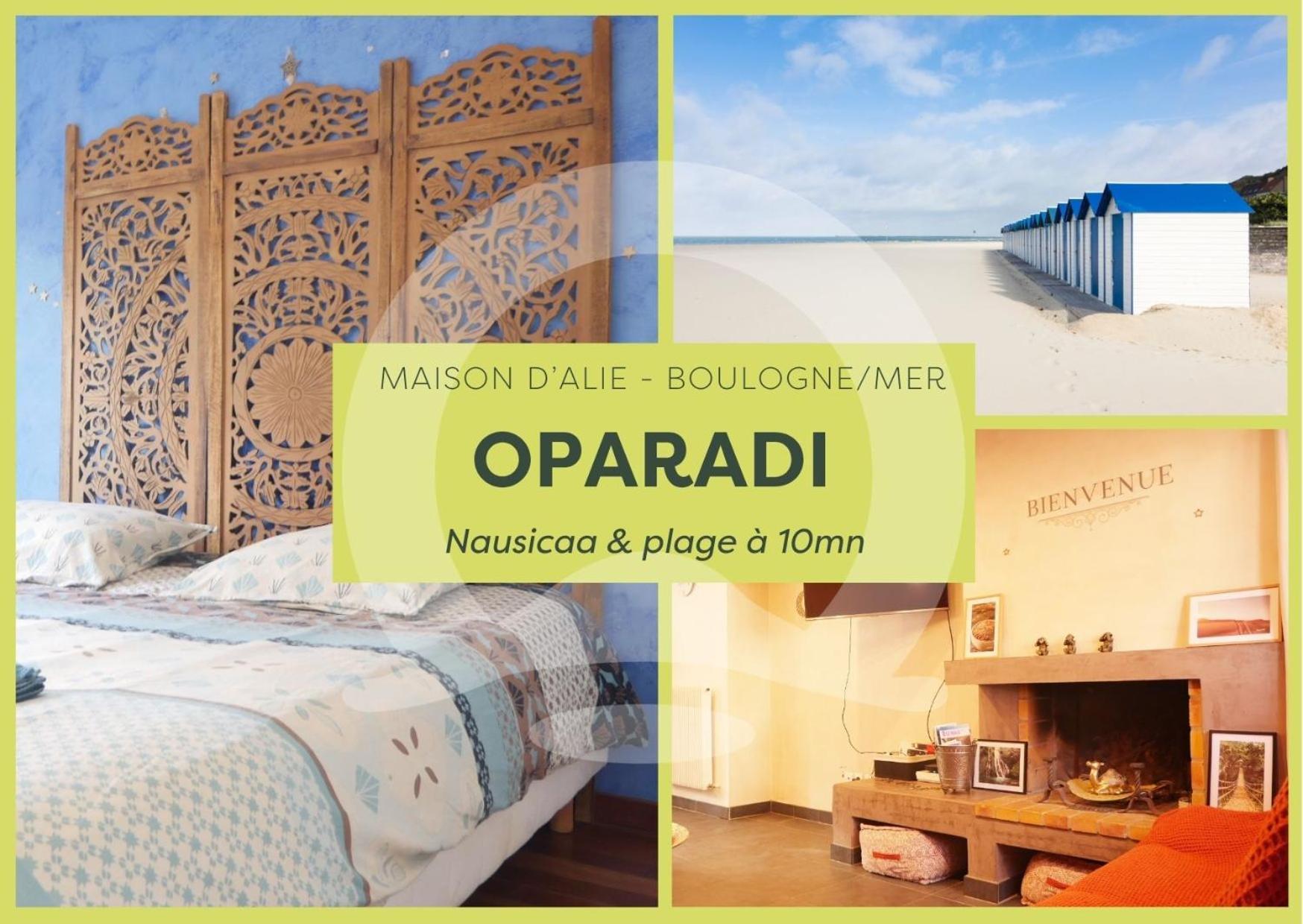 Oparadi "La Maison D'Alie" Un Souffle D'Orient Boulogne-sur-Mer Kültér fotó